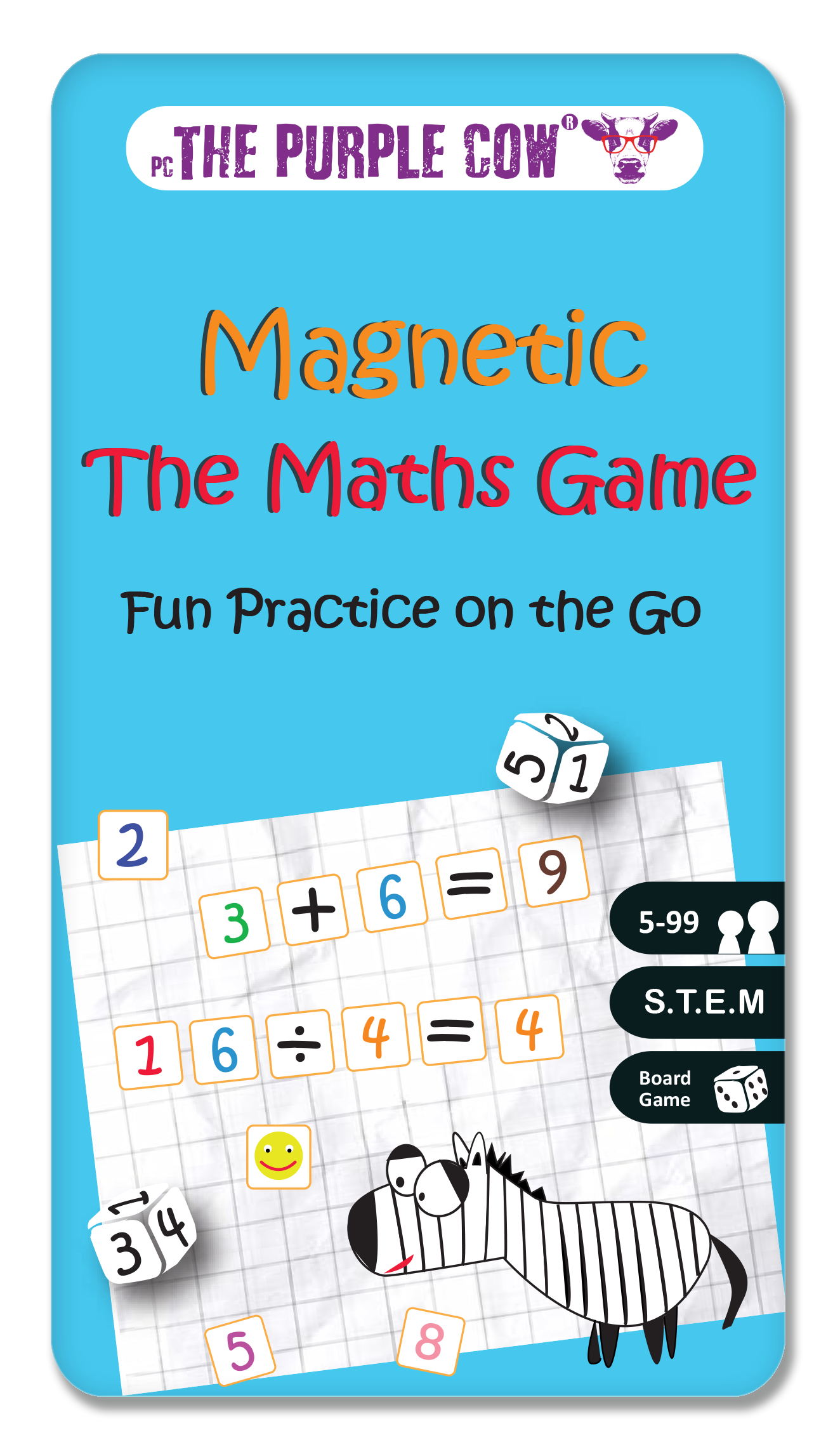 The Purple Cow America Inc. - Travel Game - Fun With Maths