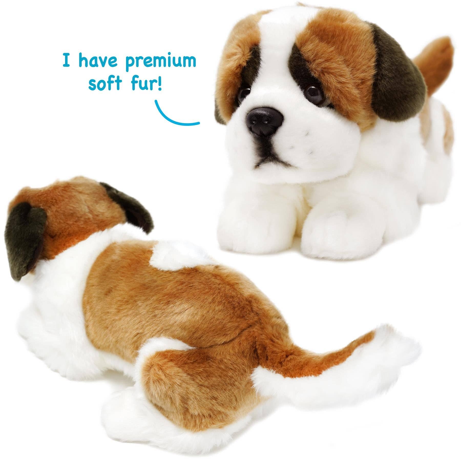 VIAHART Toy Co. - Bernadette The Saint Bernard | 17 Inch Stuffed Animal Plush