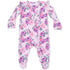 Angel Dear Rose Abundance 2 Way Ruffle Sleeve Zipper Footie