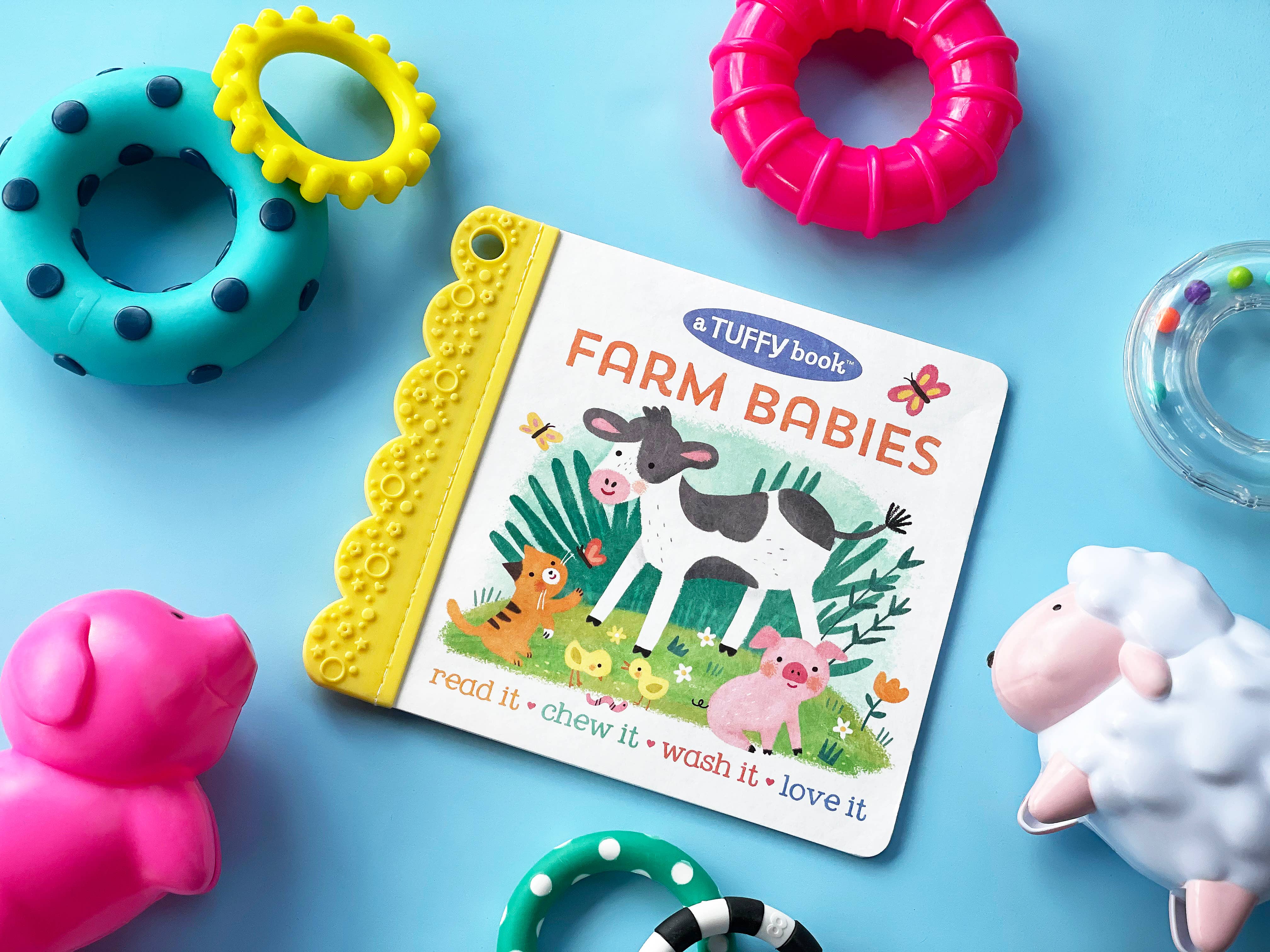 Cottage Door Press - Farm Babies  (Tuffy Teether Indestructible Book)