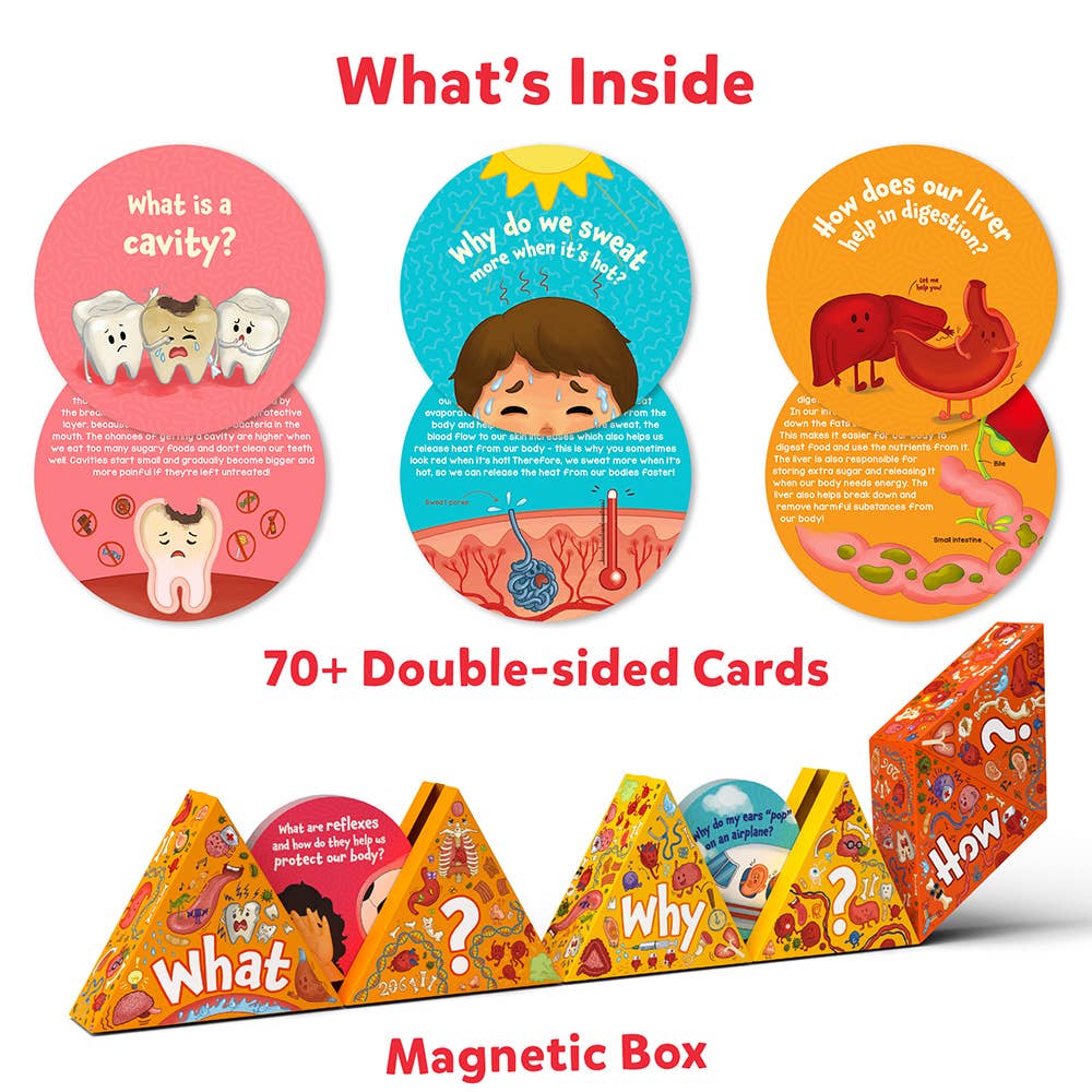 Skillmatics - Skillmatics Flash Cards - Science Snippets The Human Body