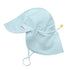 UPF50+ Eco Flap Hat - Light Aqua