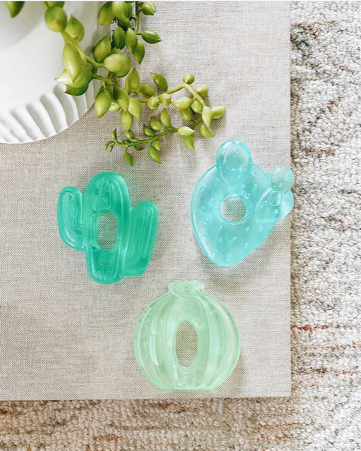 Cutie Coolers™ Water Filled Teethers (3-pack): Seaside