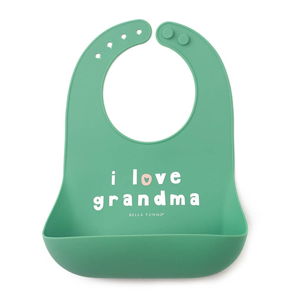 I Love Grandma Wonder Bib