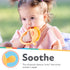 Silicone Teething Mittens: Lion