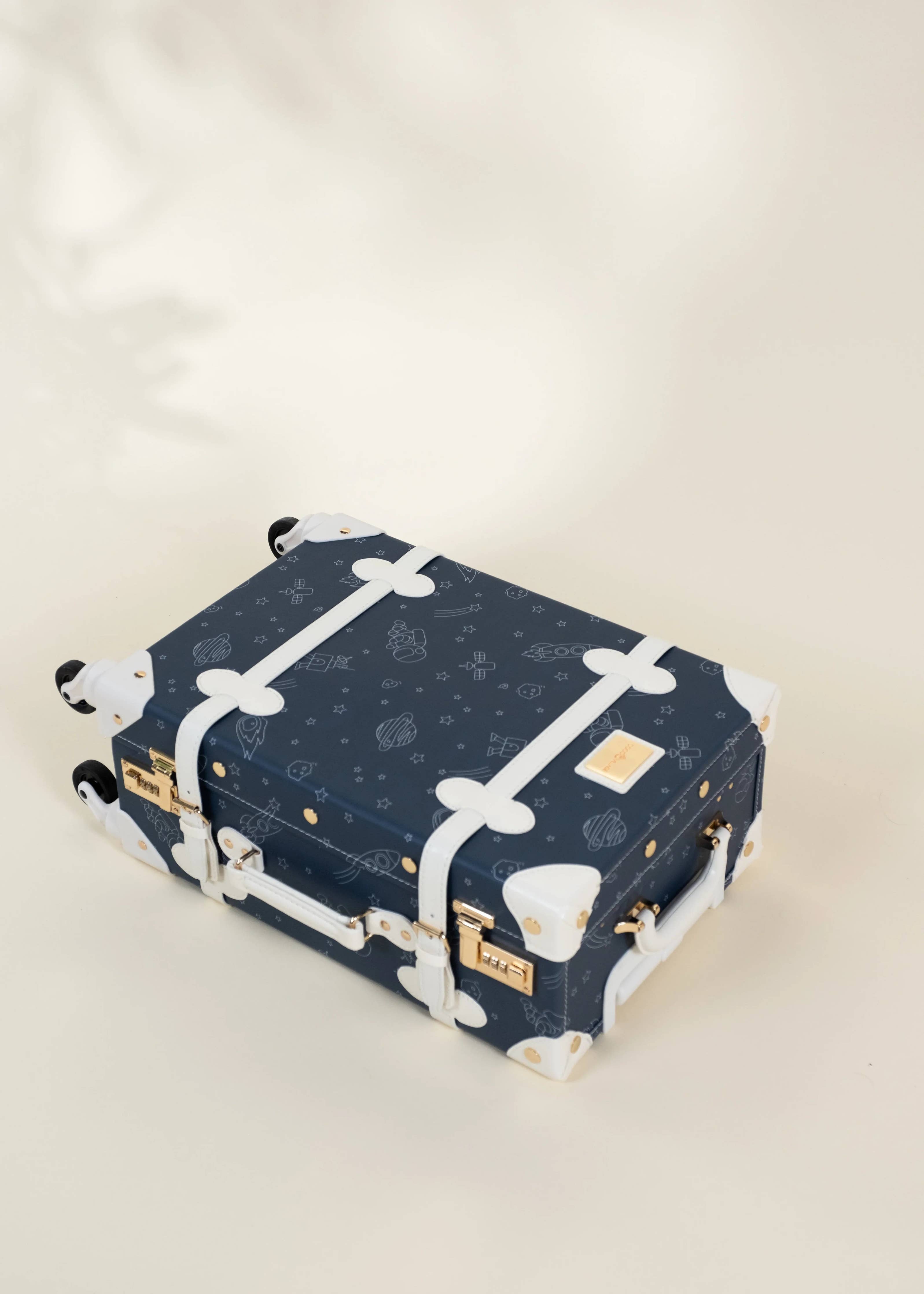 Coco Village - Vegan Leather Carry-On Suitcase - Space