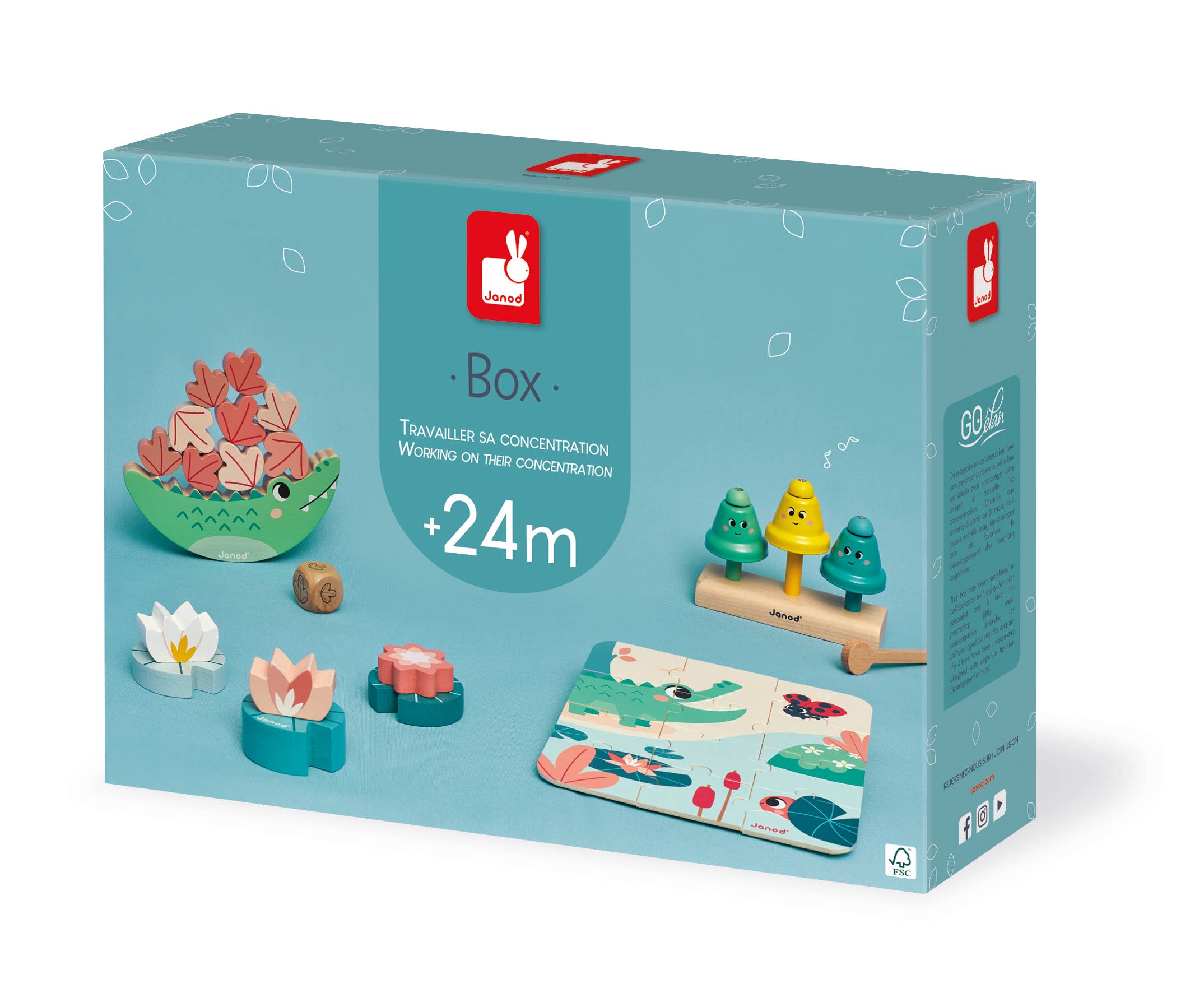 Janod - TOY BOX - 24 MONTHS