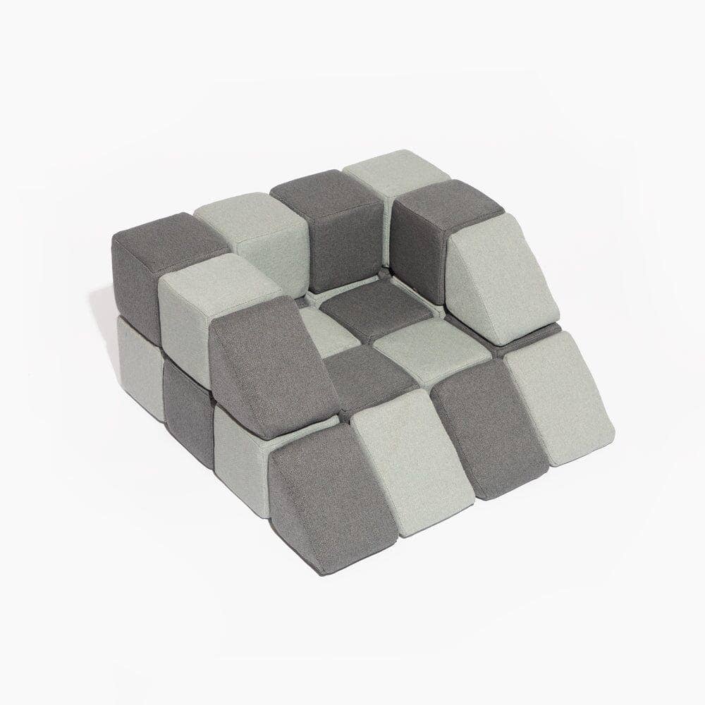 MagnetBlox™ Standard Set V2: Blue + gray