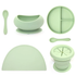 OB Designs - Silicone Tableware Set: Coconut