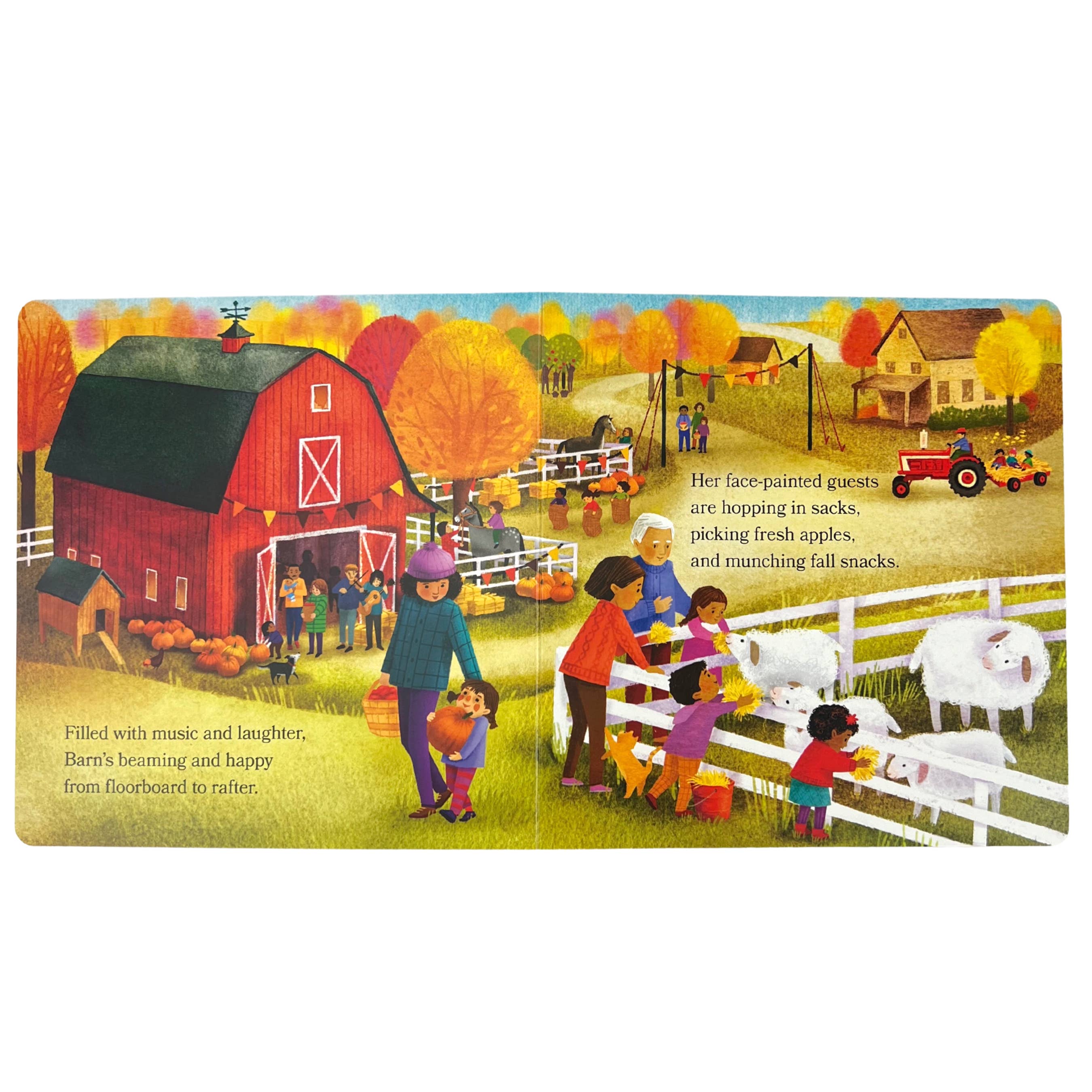 Barn in Fall: Festival Fun on the Farm