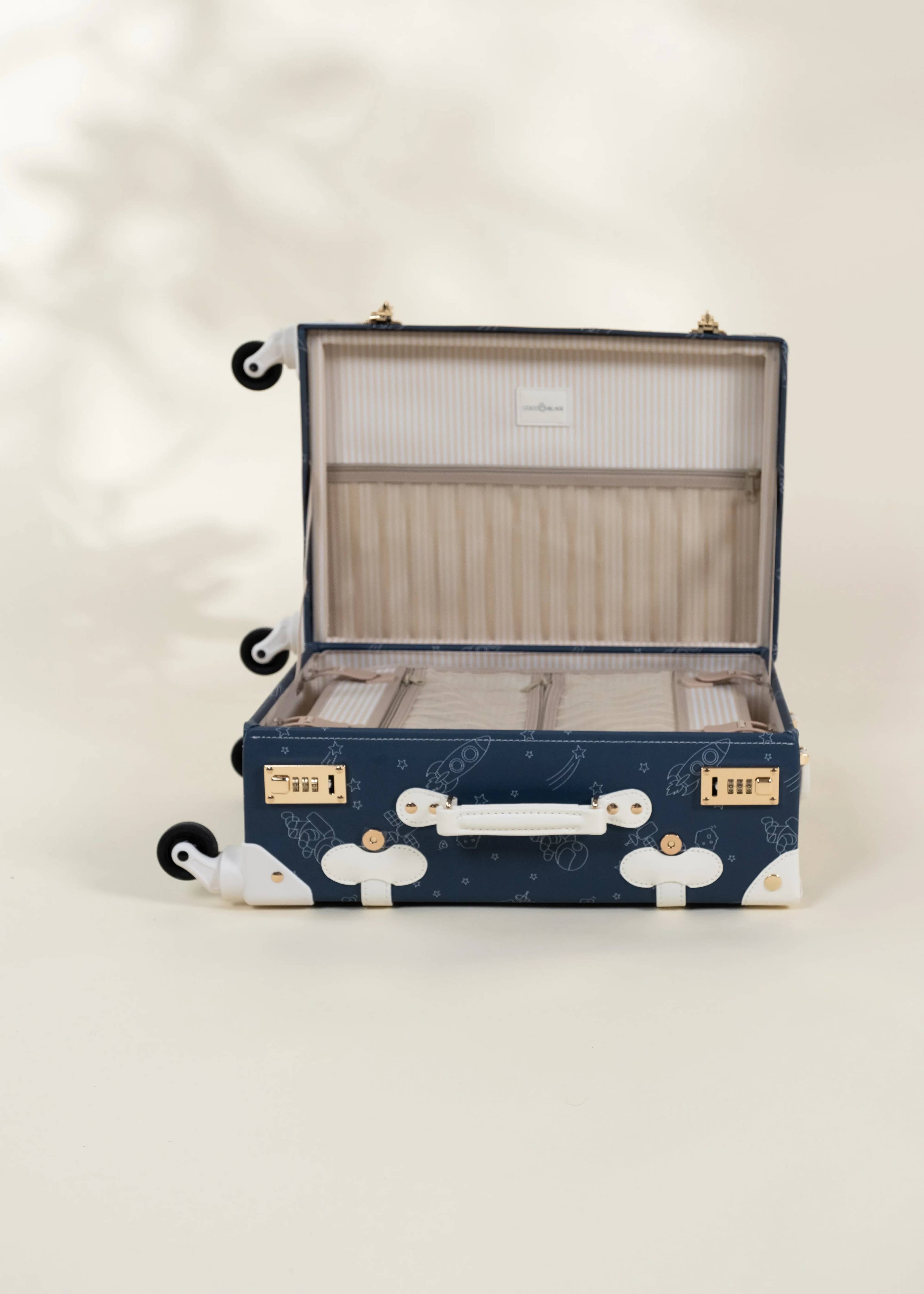 Coco Village - Vegan Leather Carry-On Suitcase - Space