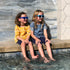Roshambo Eyewear - Royal Blue Sunglasses: Toddler (Ages 2-4) / Chrome Polarized Lens