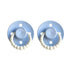 CMC Gold - *NEW* CMC 'Bubble' GLOW IN THE DARK Dummies - Baby Blue: Size 2