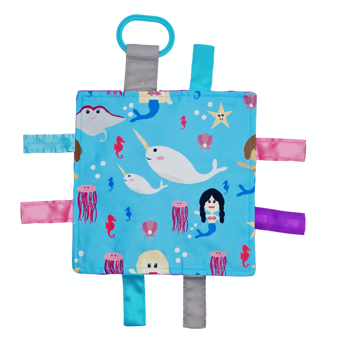 Baby Jack and Company - Mermaid Narwhals Seahorse Learning Lovey Collection