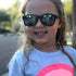 Roshambo Eyewear - Black Sunglasses for Baby, Kids, Teens & Adults: Toddler (Ages 2-4) / Chrome Polarized Lens