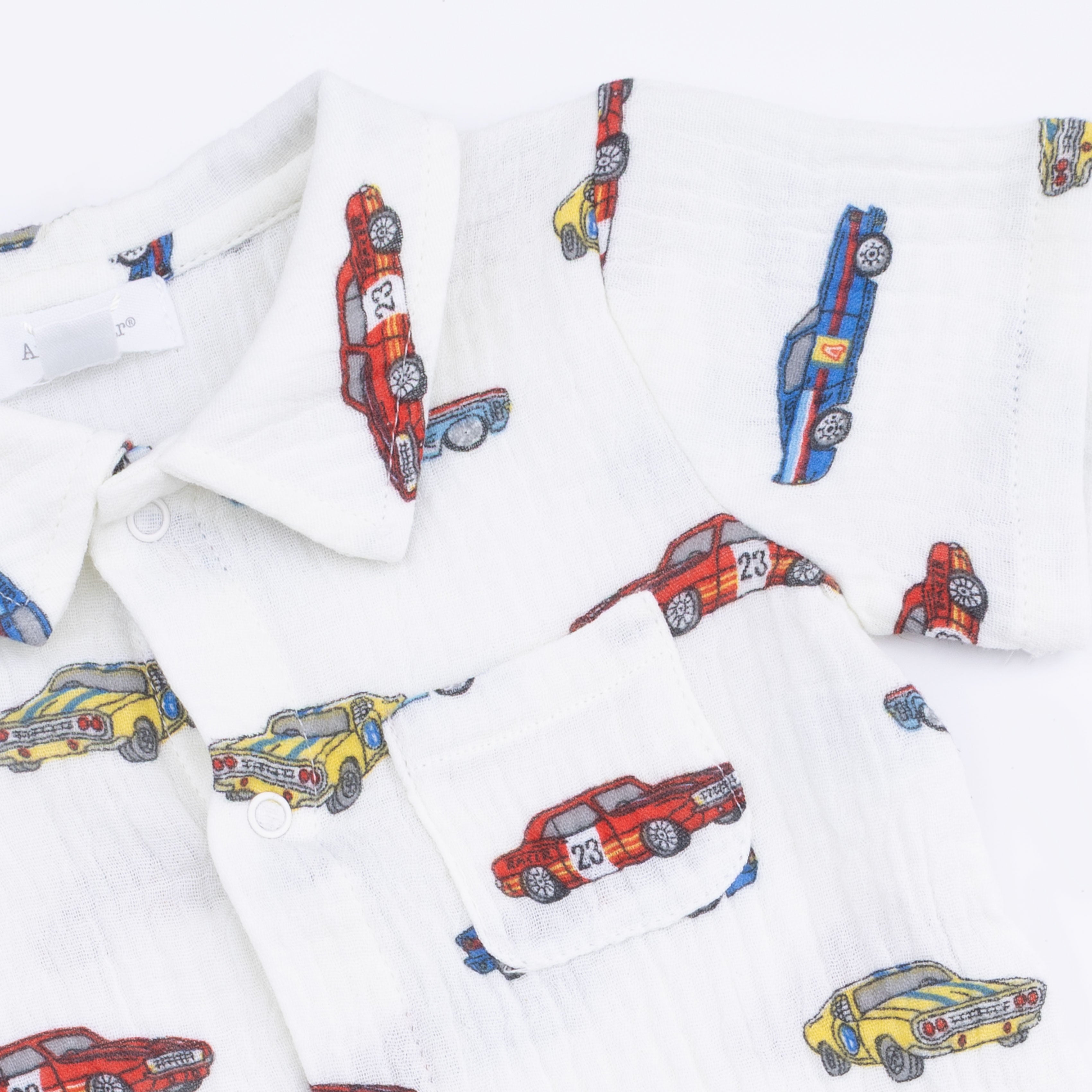 Angel Dear Race Cars Polo Shortie