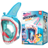 NEBIBO - Shark Snorkel Mask for Kids: Blue / XS