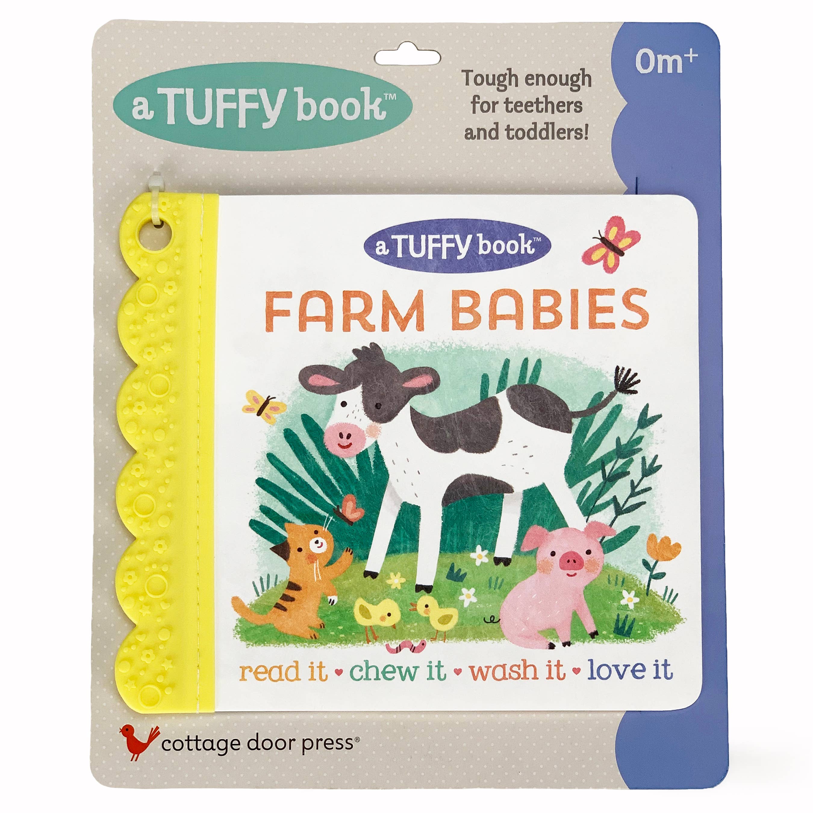 Cottage Door Press - Farm Babies  (Tuffy Teether Indestructible Book)