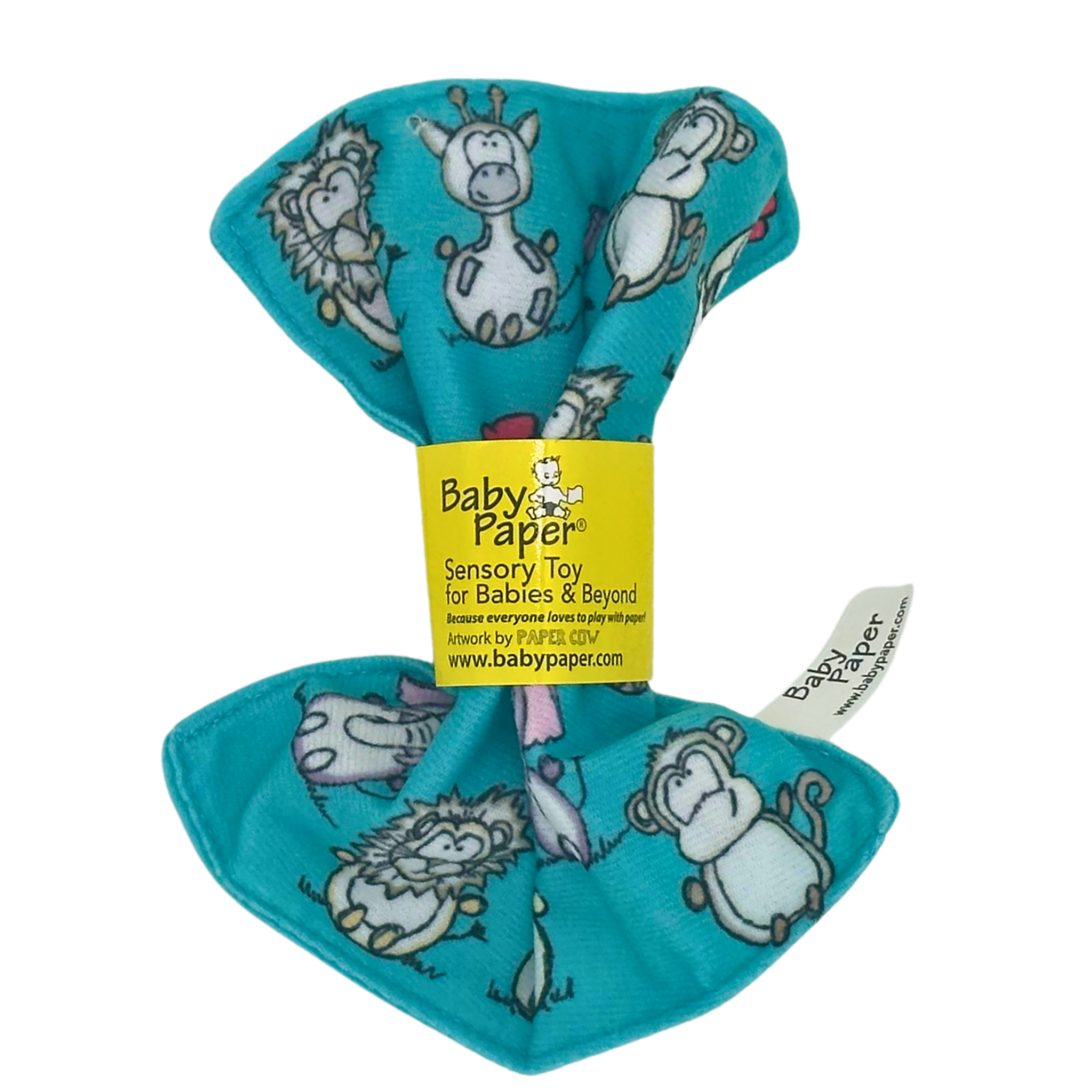 BABY PAPER - Baby Paper Crinkle Sensory Toy – Zoo