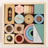 Wooden Activity Blocks 15pc - Interactive Sensory Blocks Ages 12m+