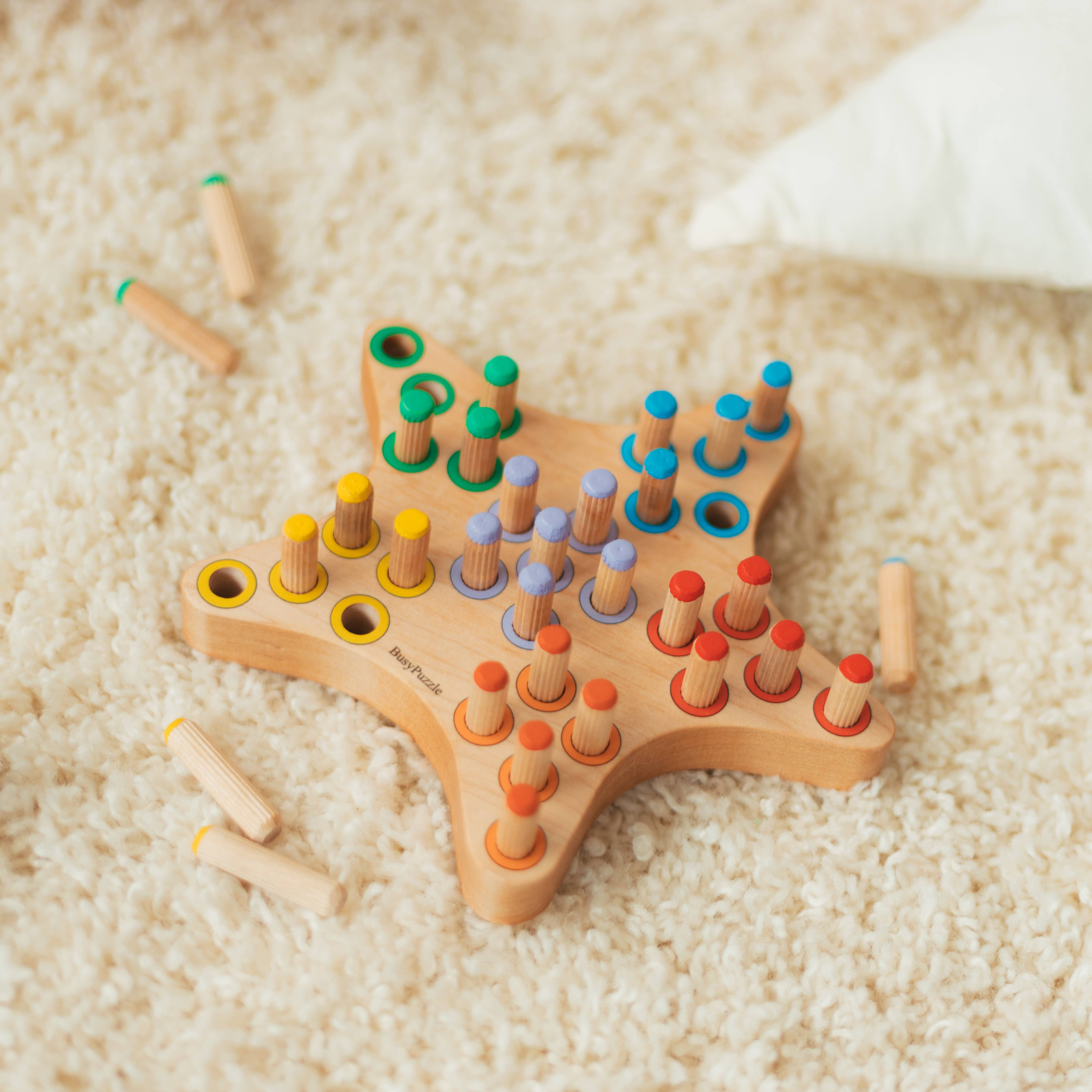 Busy Puzzle - Montessori Sorter Starfish