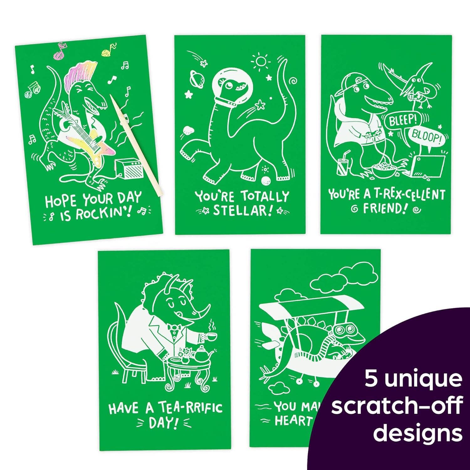 Highlights for Children - Scratch-and-Play Dinosaur Hidden Pictures