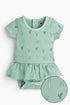 Short Sleeve All Dressed Up Bodysuit_Green Cactus