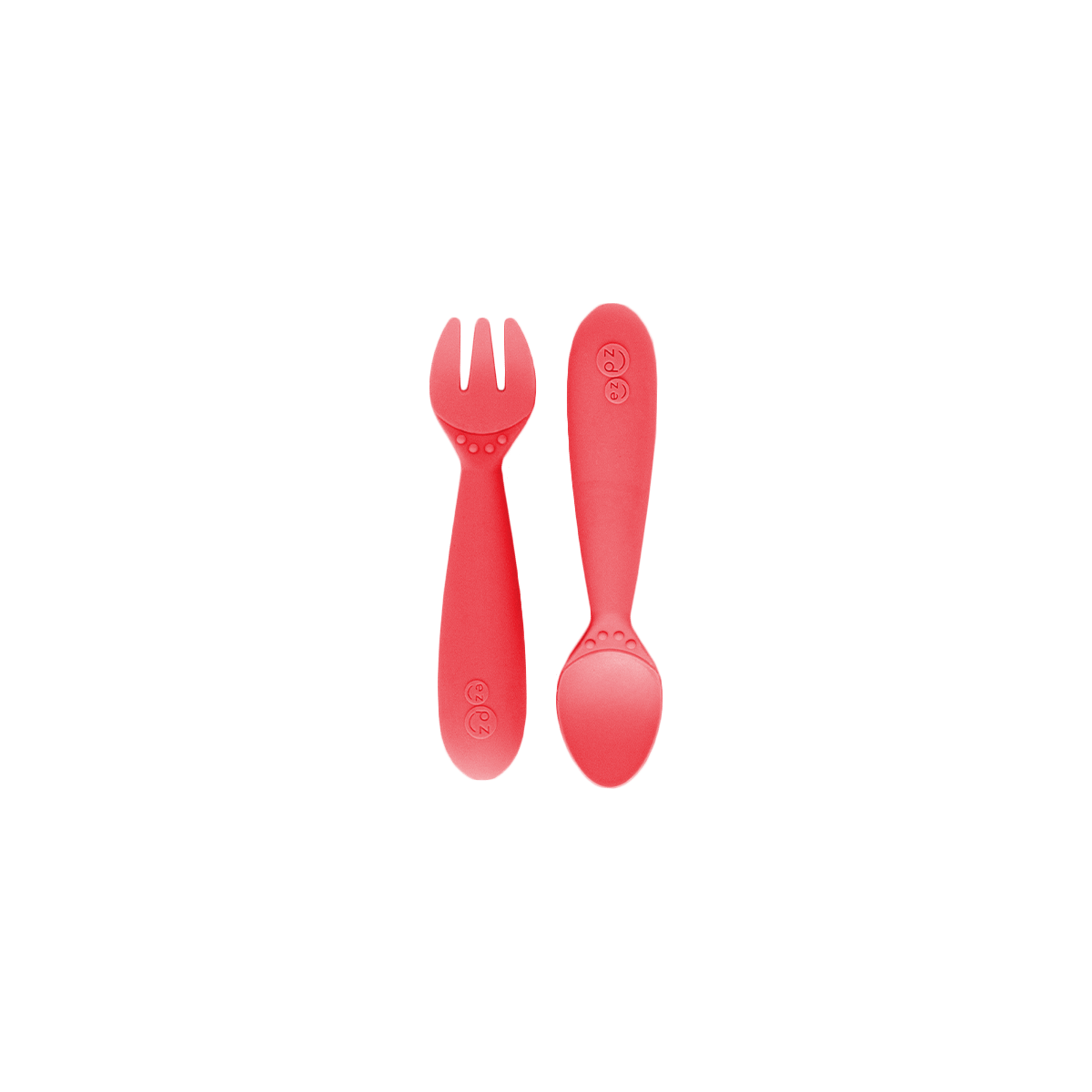ezpz - Mini Utensils (Toddler 12+ months): Blush