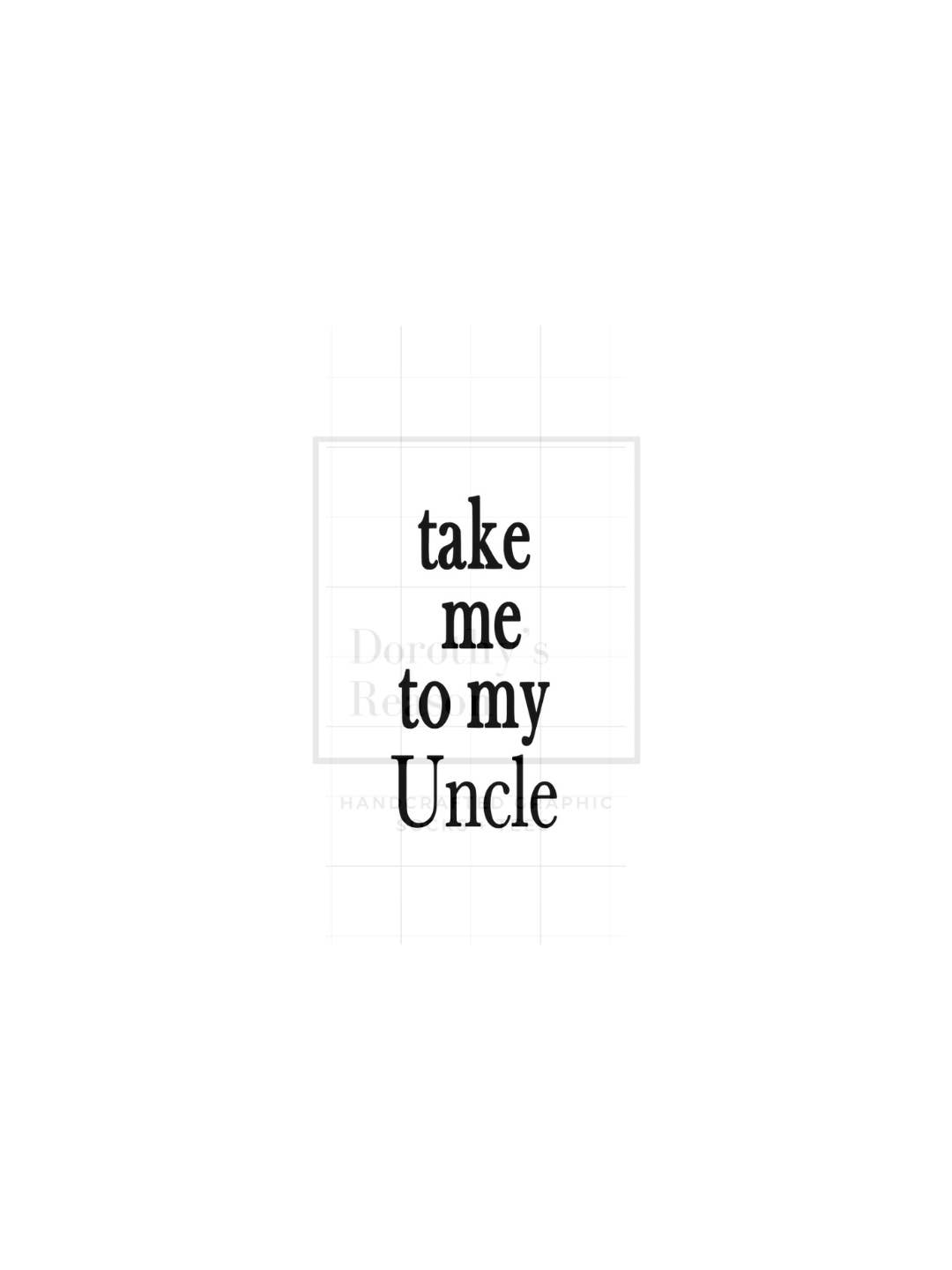 Baby Socks - If you can read this, Take me to my Uncle
