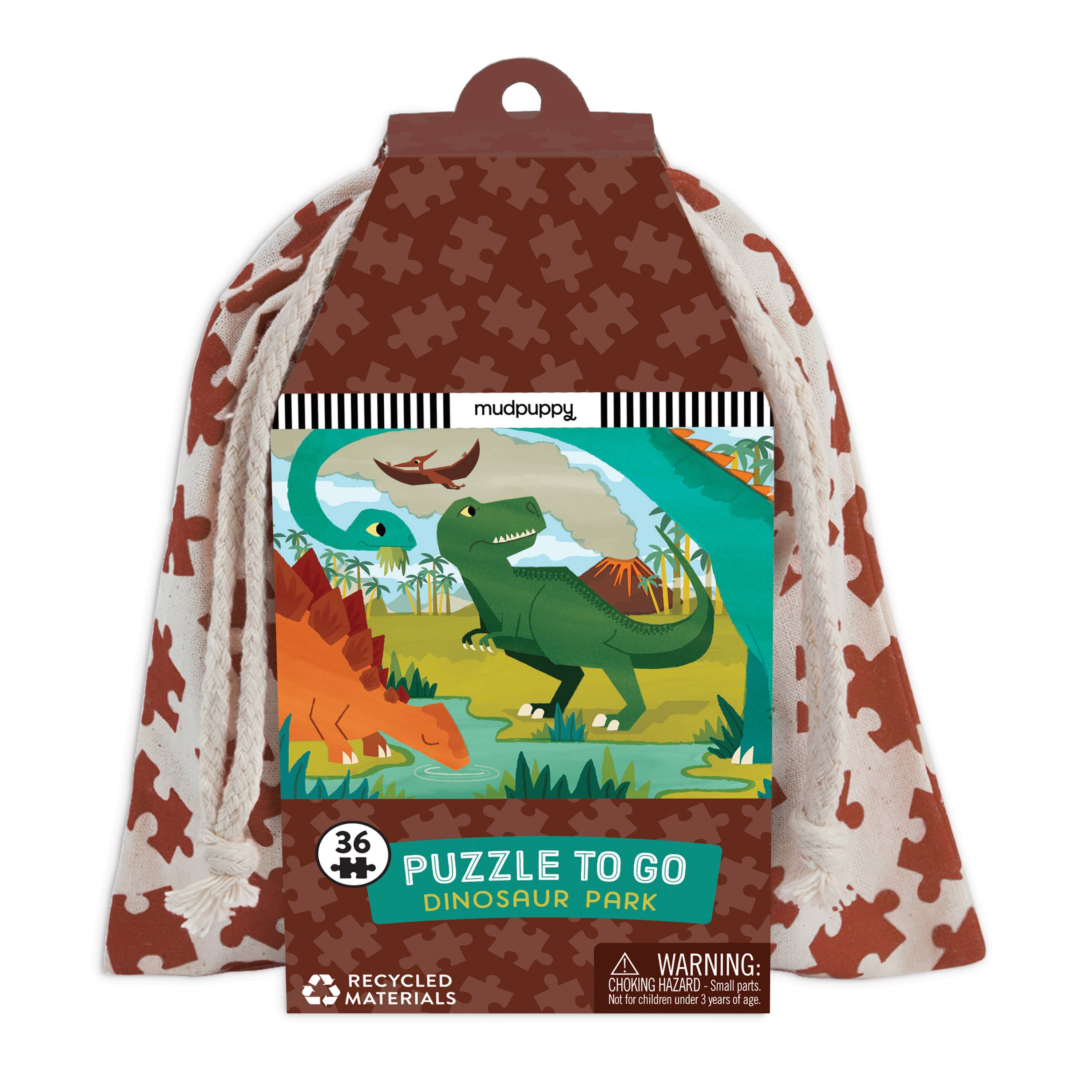 Chronicle Books - Dinosaur Park Puzzle To Go