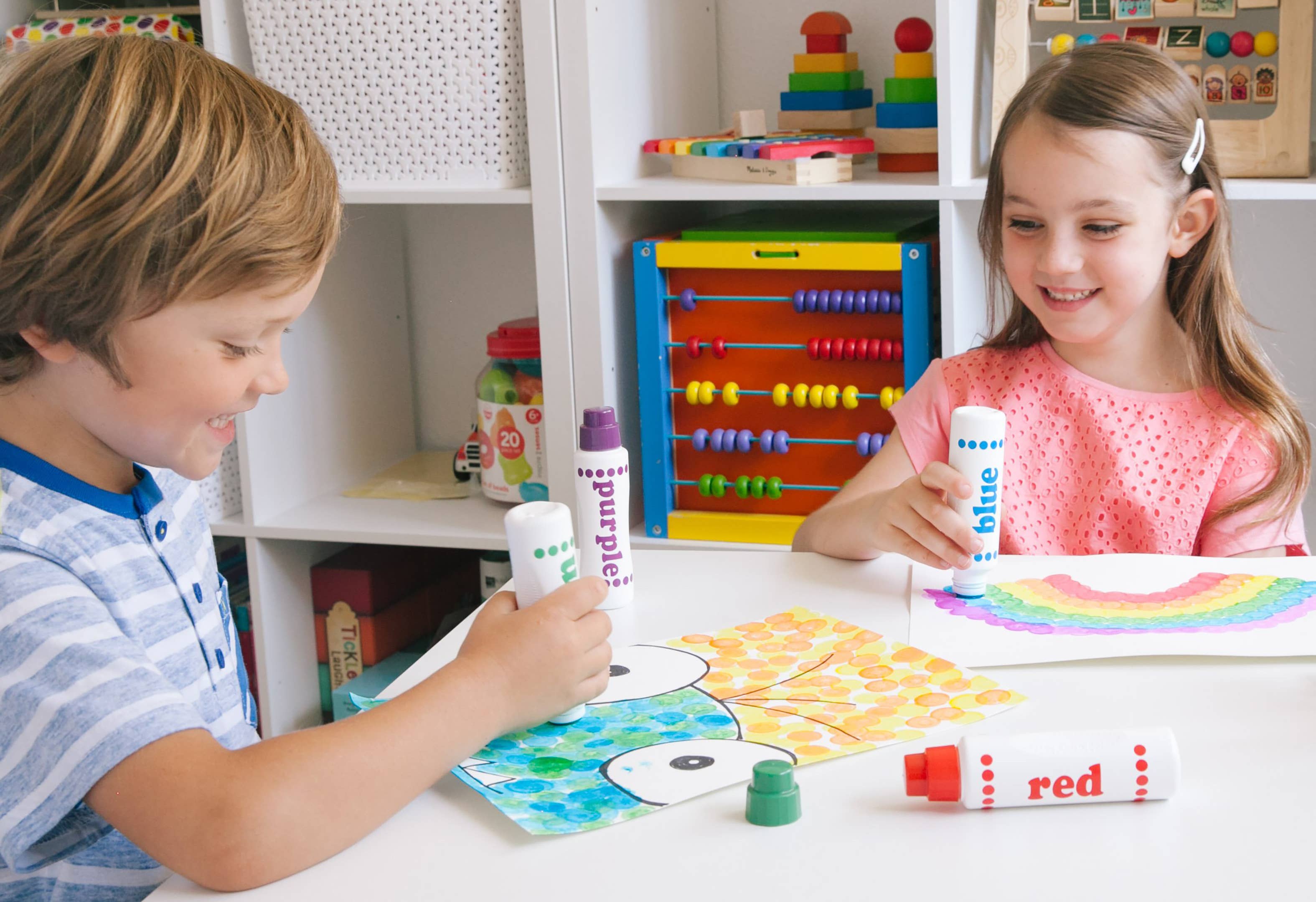 Do A Dot Art! 5 Pack Ultra Bright Shimmer Dot Markers - USA