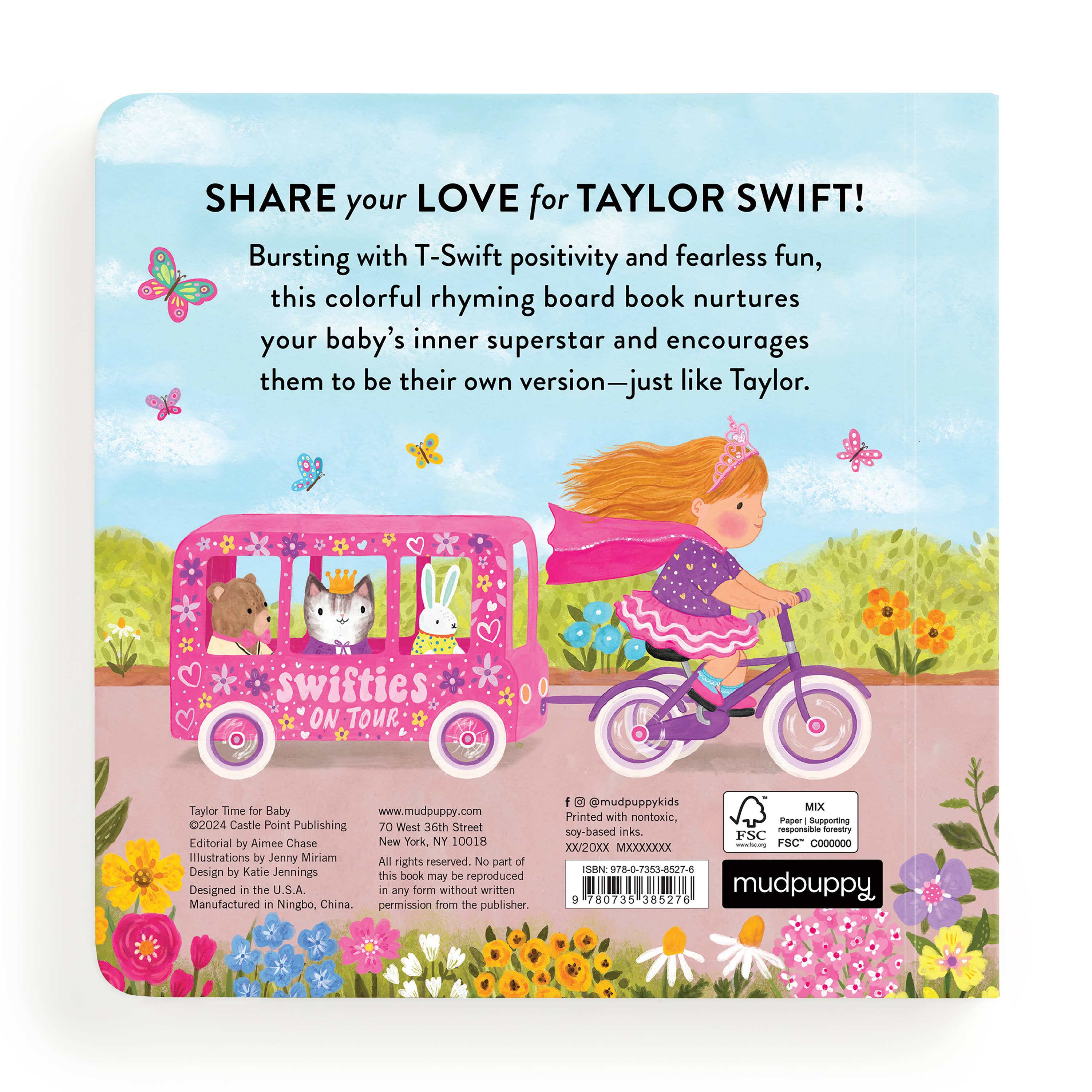 Chronicle Books - Taylor Time for Baby Board Book