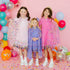 Sweet Wink - Pink Confetti Cape - Kids Dress Up Cape