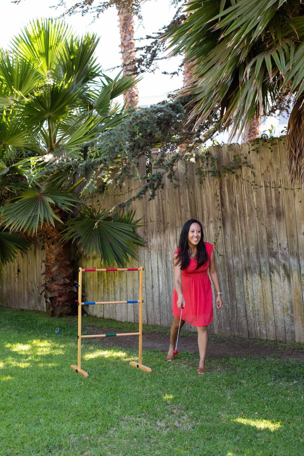 Ladder Toss Double Ladder Ball Game