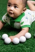 Baby Golf Shorty Polo Romper Little Caddies