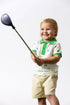 Organic Short Sleeve Golf Polo Little Caddies