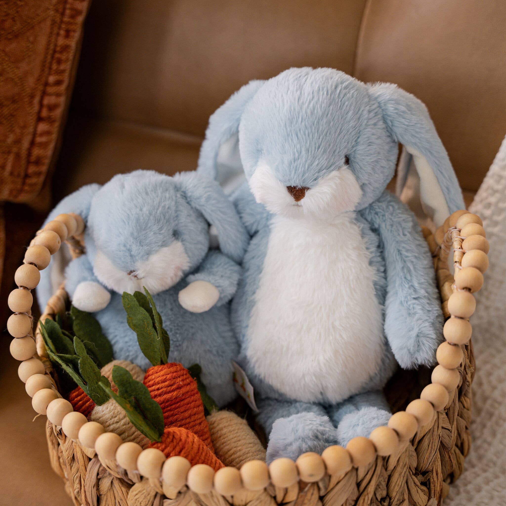 Bunnies By the Bay - Little Nibble 12" Bunny- Maui Blue