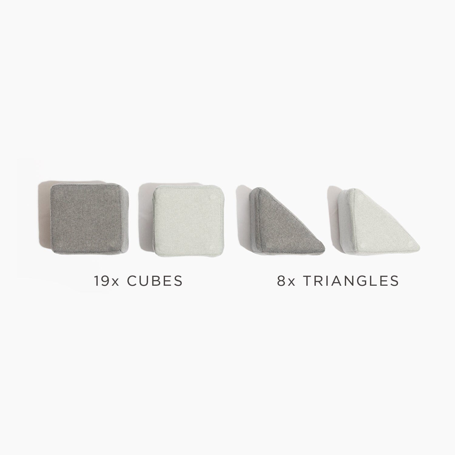 MagnetBlox™ Standard Set V2: Blue + gray