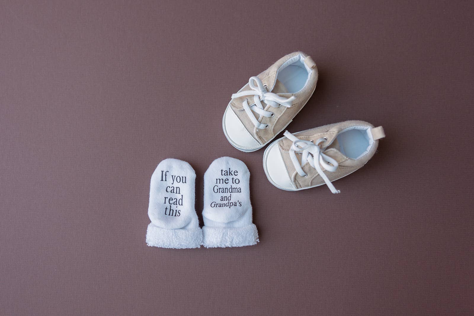 Dorothy’s Reason - Take Me to Grandma and Grandpas Baby Socks | Grandparents: 6-18mo