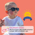 Roshambo Eyewear - Bright Green Sunglasses: Toddler (Ages 2-4) / Chrome Polarized Lens