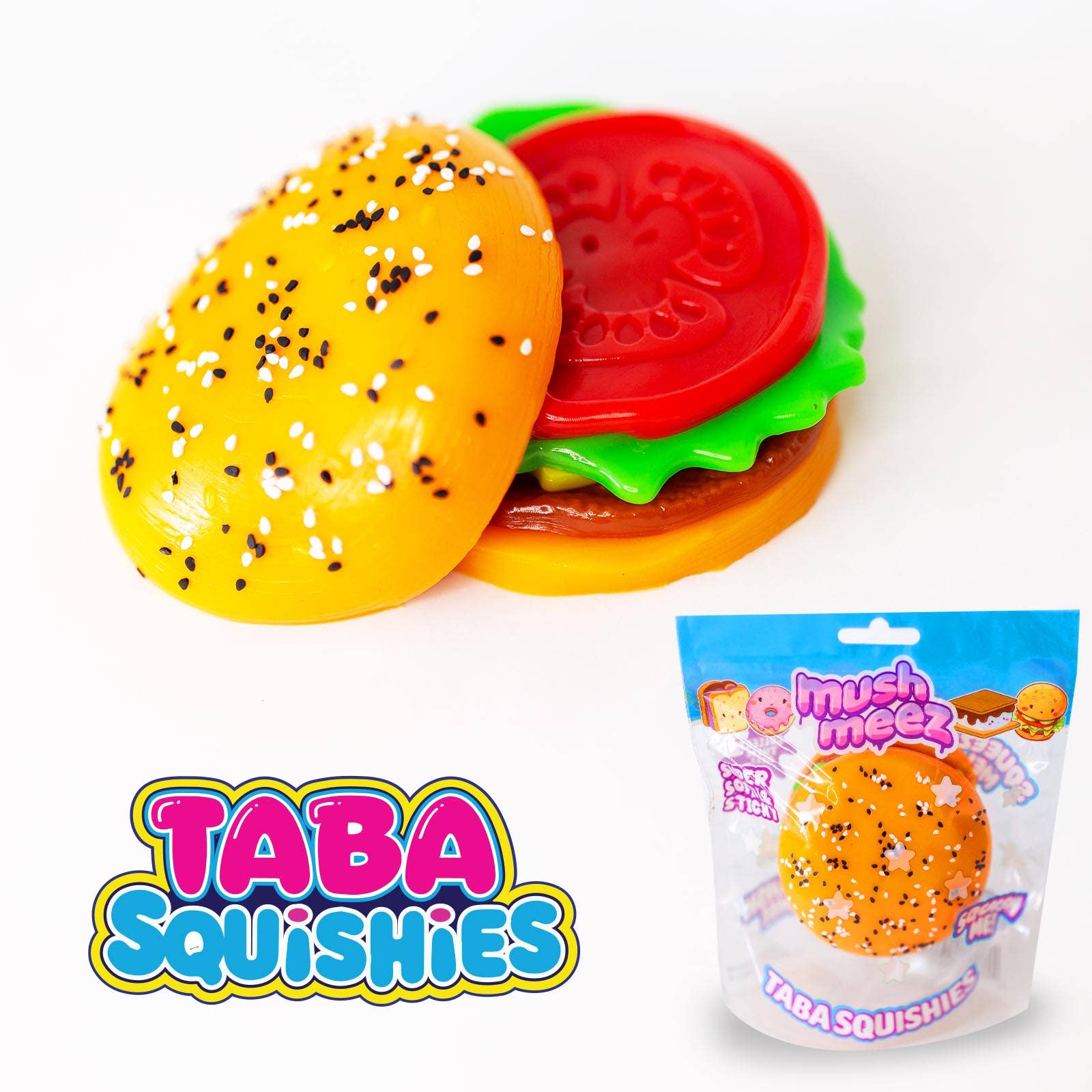 Beverly Hills Teddy Bear Company -  MushMeez Taba Squishies Assortment - 24 pc Assortment