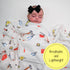LollyBanks - Toolbox Baby Muslin Swaddle Blanket