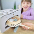 Wooden Pizza Oven Set - Pretend Play Kitchen Toy Ages 3+
