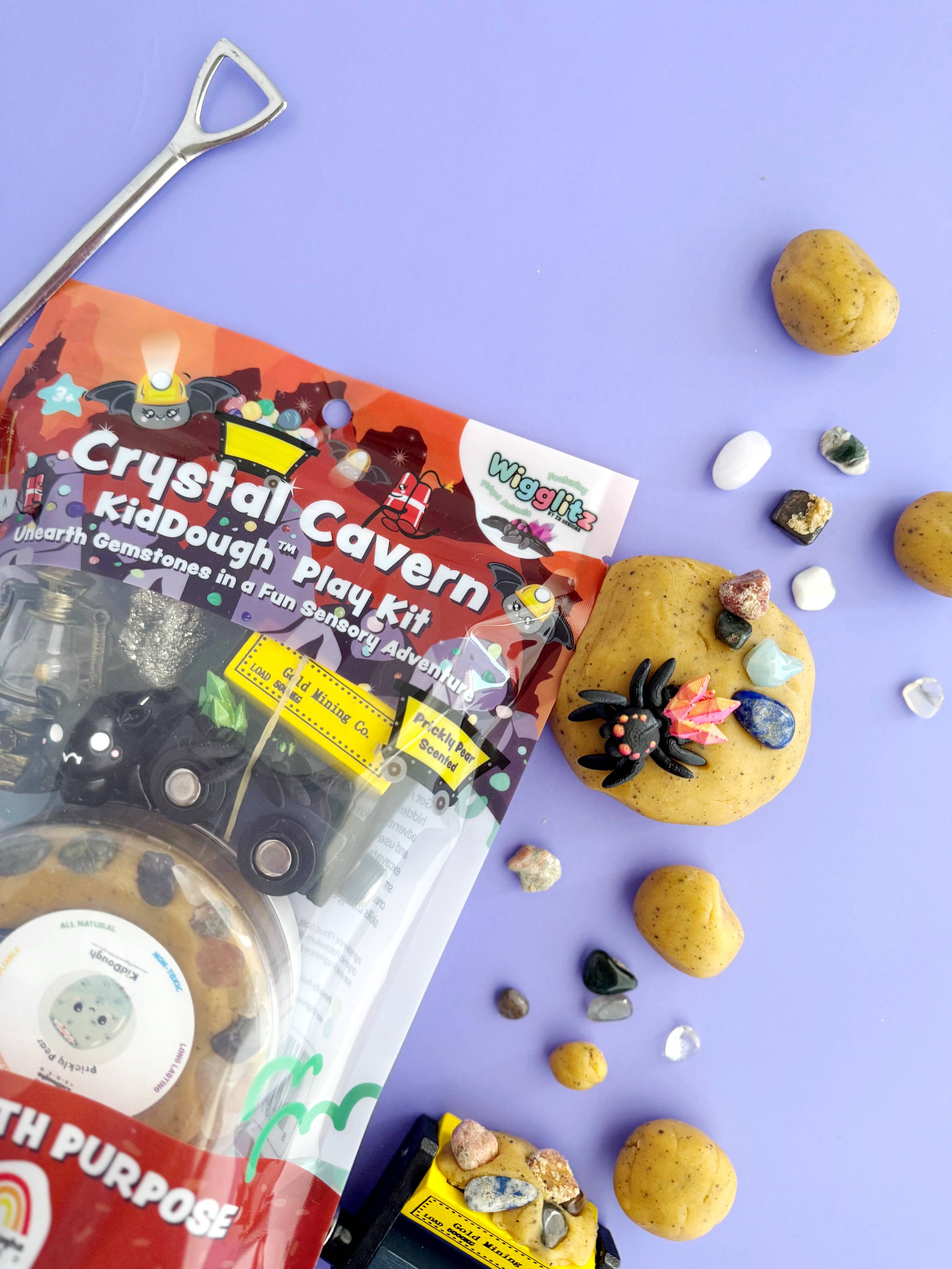 Earth Grown KidDoughs (KidDoughs by EGKD) - Crystal Cavern KidDough Play Kit