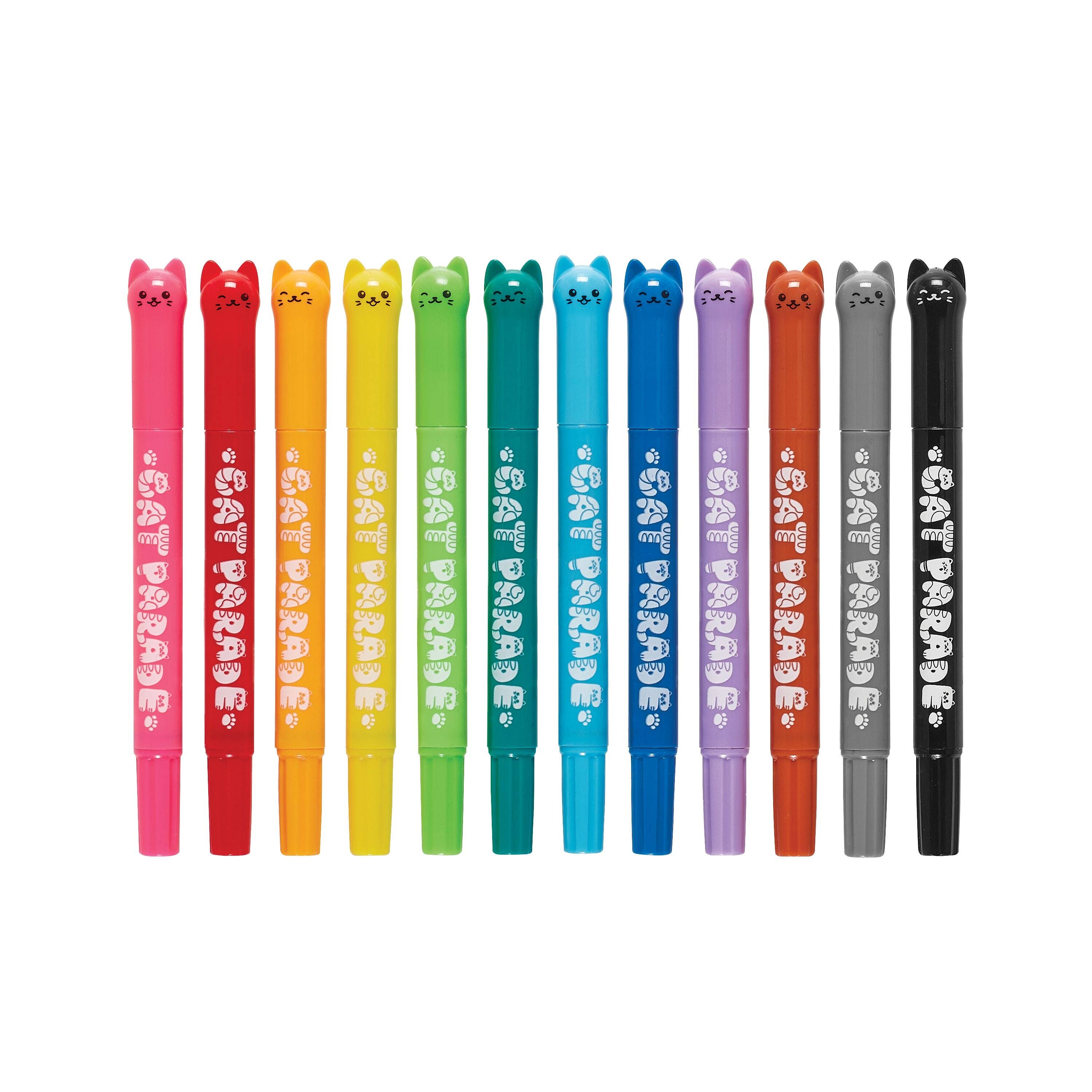 OOLY - Cat Parade Twist-Up Watercolor Gel Crayons - Set of 12