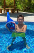 NEBIBO - Shark Snorkel Mask for Kids: Pink / XS