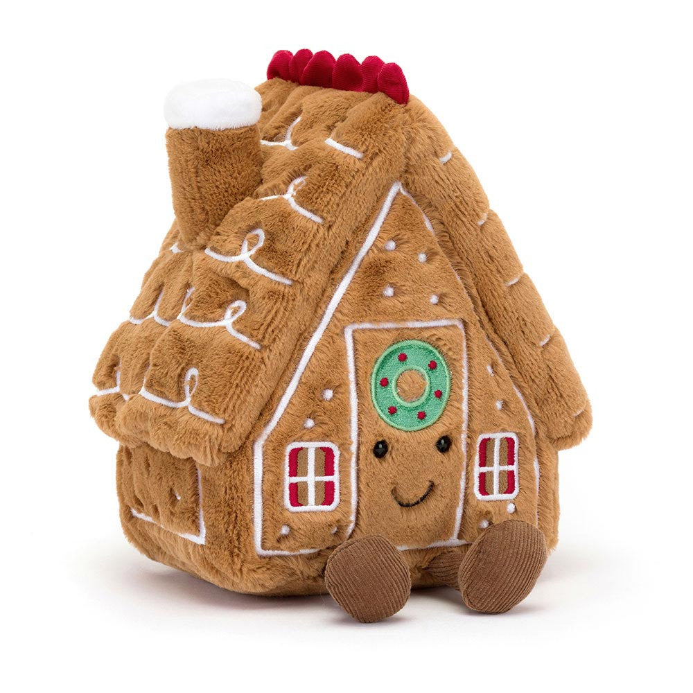 Jellycat Amuseables Gingerbread House 2024