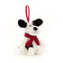 Bashful Puppy Ornament