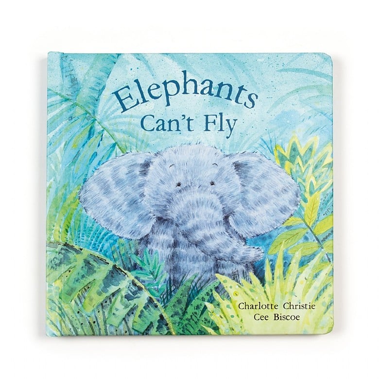 Jellycat Book -Elephant's Can't Fly