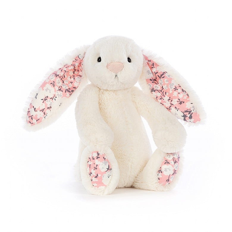 Jellycat Blossom Cherry Bunny Stuffed Animal - Small